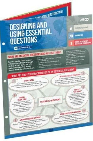 Cover of Designing and Using Essential Questions