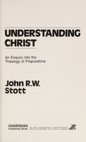 Book cover for Understanding Christ