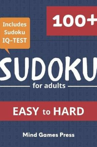 Cover of Sudoku for Adults Easy to Hard