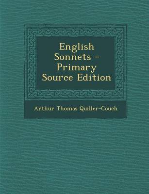 Book cover for English Sonnets