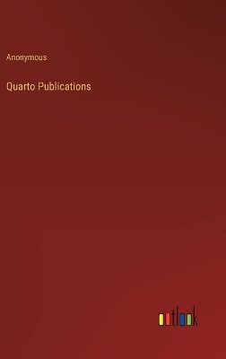 Book cover for Quarto Publications