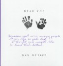 Book cover for Dear Zoe