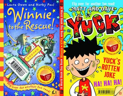 Book cover for Winnie to the Rescue! / Yuck's Rotten Joke Ha! Ha! Ha!