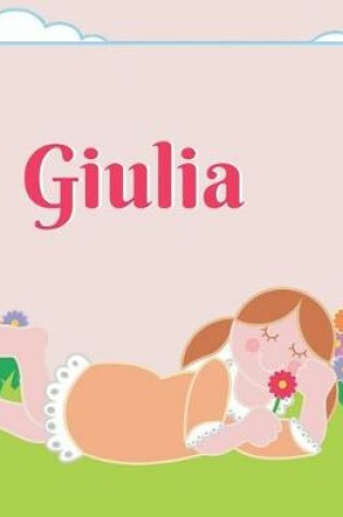 Cover of Giulia Personalized Sketchbook Journal Notebook