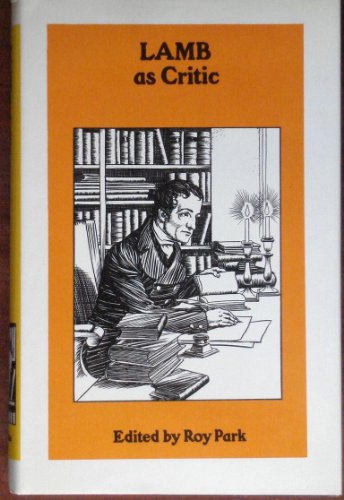 Book cover for Lamb as Critic