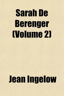 Book cover for Sarah de Berenger (Volume 2)