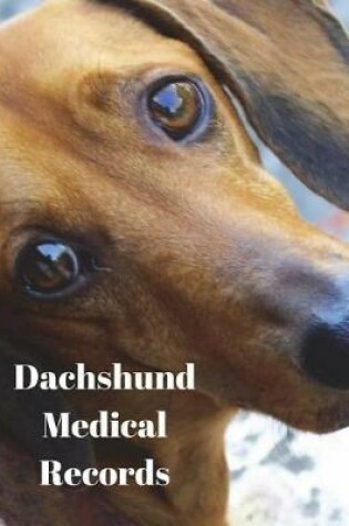 Cover of Dachshund Medical Records