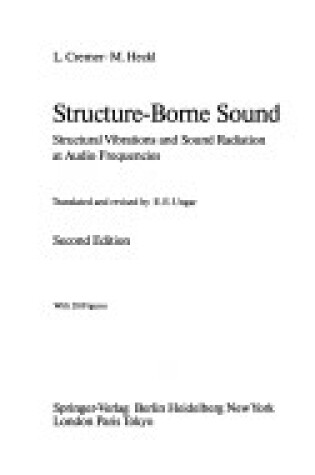 Cover of Structure-Borne Sound