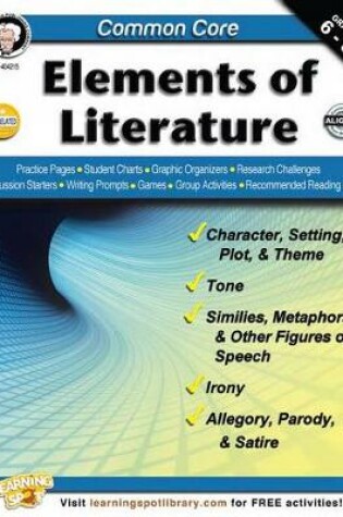 Cover of Common Core: Elements of Literature, Grades 6 - 8
