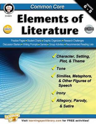 Book cover for Common Core: Elements of Literature, Grades 6 - 8