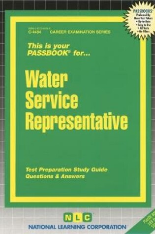 Cover of Water Service Representative