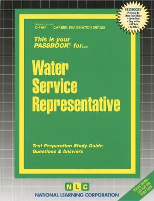 Book cover for Water Service Representative