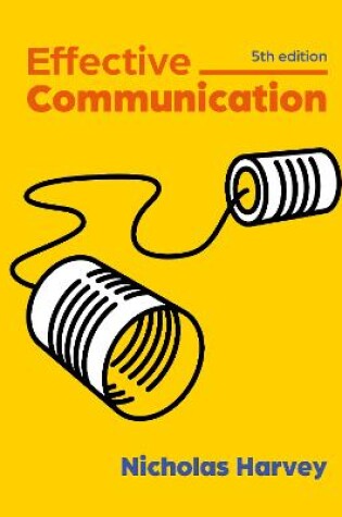 Cover of Effective Communication 5th Edition
