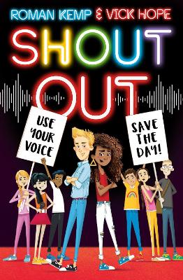 Book cover for Shout Out: Use Your Voice, Save the Day