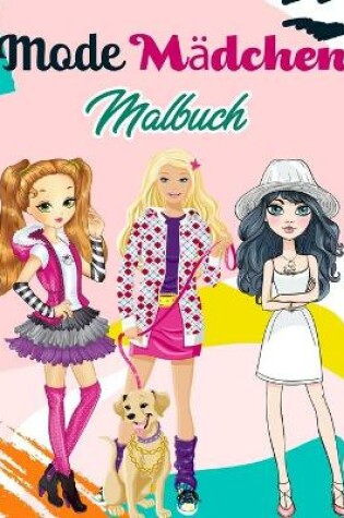 Cover of Mode Mädchen Malbuch