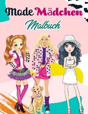 Book cover for Mode Mädchen Malbuch