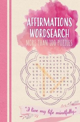 Cover of Affirmations Wordsearch