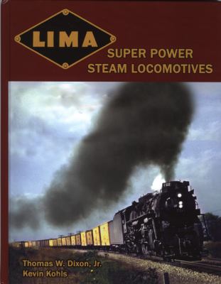 Book cover for Lima Super Power Steam Locomotives