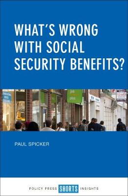Book cover for What's Wrong with Social Security Benefits?