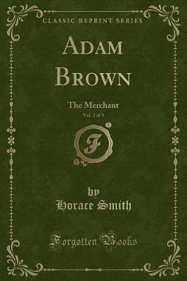 Book cover for Adam Brown, Vol. 2 of 3