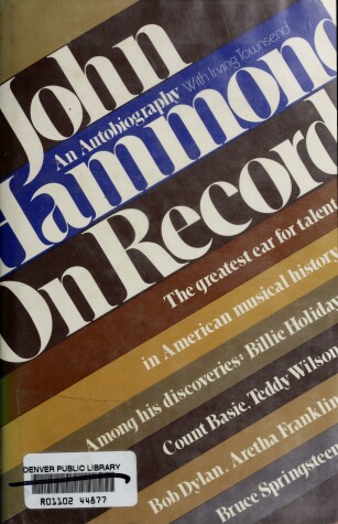 Book cover for John Hammond on Record