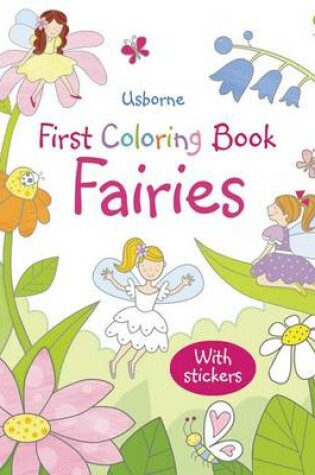 Cover of Fairies Sticker Coloring Book