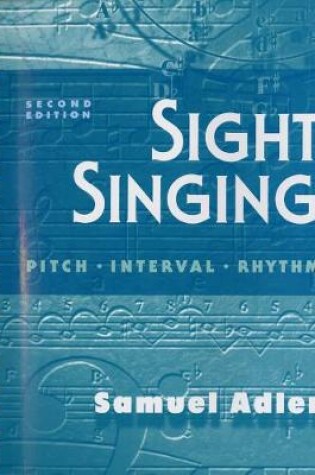 Cover of Sight Singing