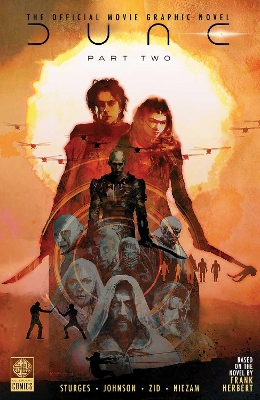 Book cover for Dune Part Two: The Official Movie Graphic Novel