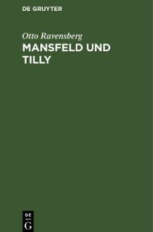 Cover of Mansfeld Und Tilly