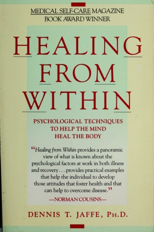 Cover of Healing from within