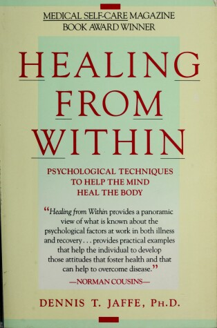 Book cover for Healing from within