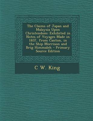 Book cover for The Claims of Japan and Malaysia Upon Christendom