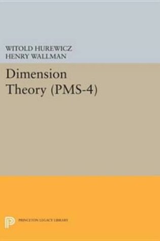 Cover of Dimension Theory (PMS-4)