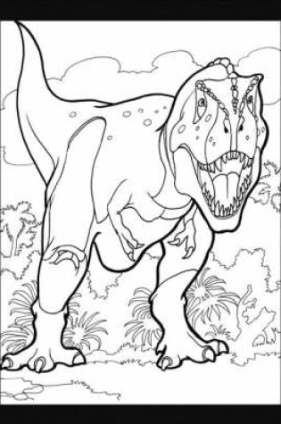 Cover of Dinosaurs Stained Glass Coloring Book