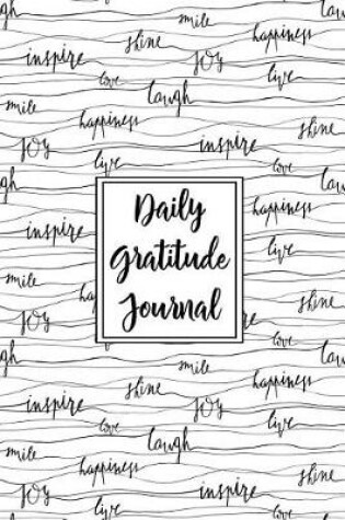 Cover of Gratitude Journal Inspiring Handwritten Words 1