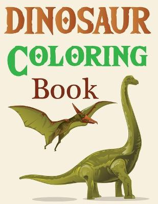 Book cover for Dinosaur Coloring Book