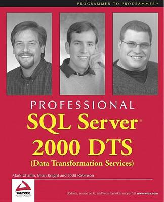 Book cover for Professional SQL Server 2000 Dts (Data Transformation Services)