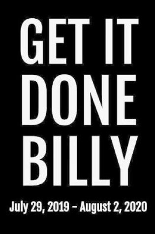 Cover of Get It Done Billy