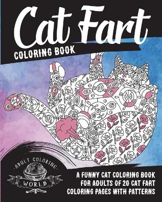 Book cover for Cat Fart Coloring Book