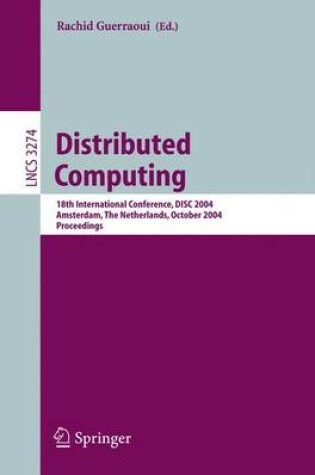 Cover of Distributed Computing