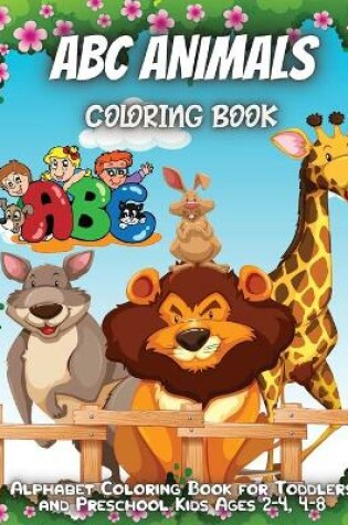 Cover of ABC Animals Coloring Book