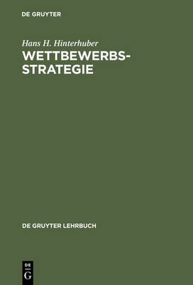 Cover of Wettbewerbsstrategie