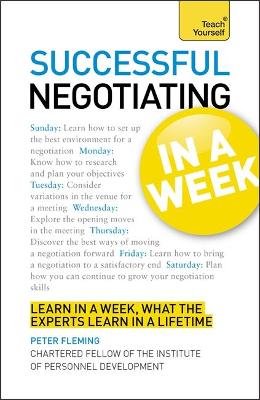 Cover of Negotiation Skills In A Week