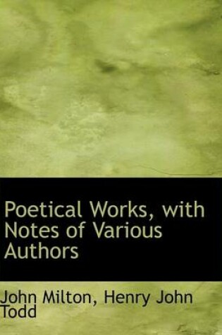 Cover of Poetical Works, with Notes of Various Authors