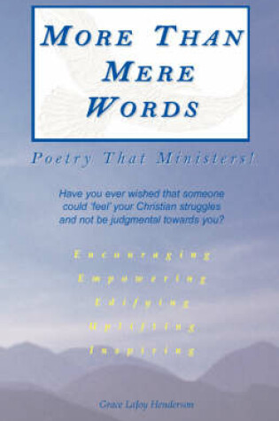 Cover of More Than Mere Words