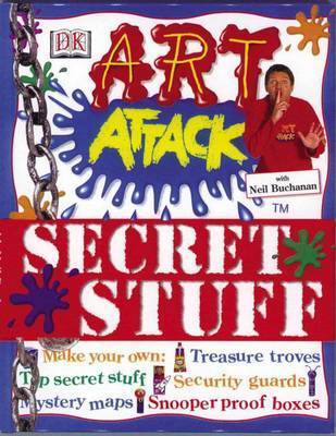 Book cover for Art Attack Secret Stuff