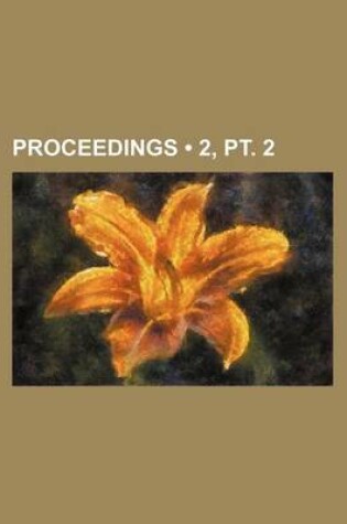 Cover of Proceedings (Volume 2, PT. 2)