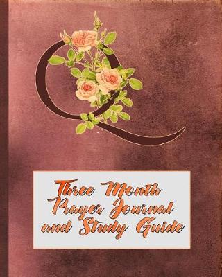 Book cover for Q Three Month Prayer Journal and Study Guide