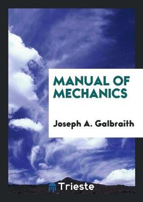 Book cover for Manual of Mechanics