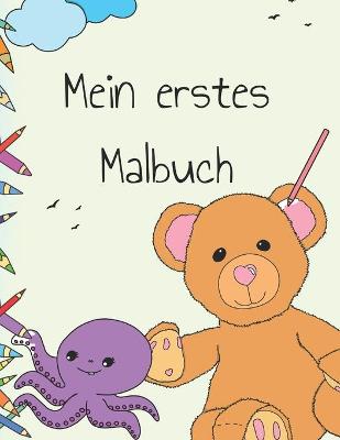 Book cover for Mein erstes Malbuch